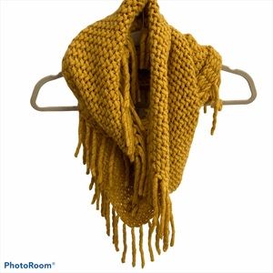 Studio Infinity Scarf Mustard One Size